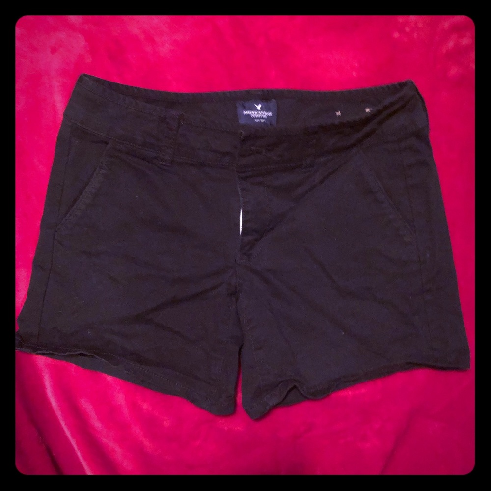 Black American eagle shorts!